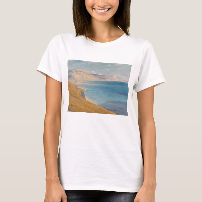 T-shirt Mer et soleil (Devant)