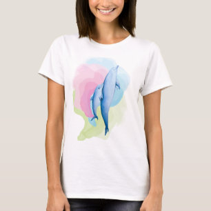 T-shirt Mer Extraordinaire avec dauphins