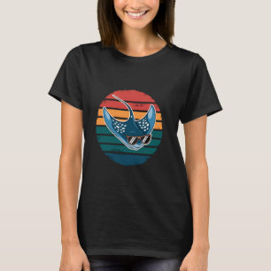 T-shirt Mer Océan Rétro Pastenague Animal Vintage Raie Man