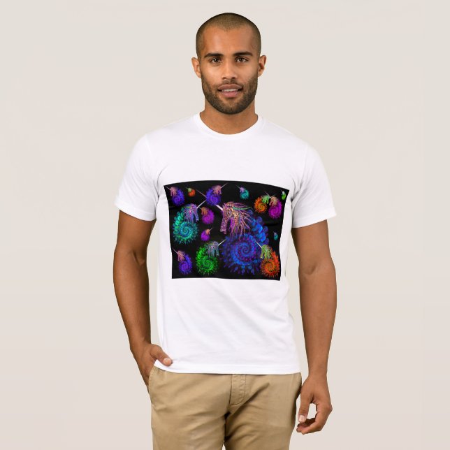 T-shirt 'Mer Unicrons de Venusian (Devant entier)