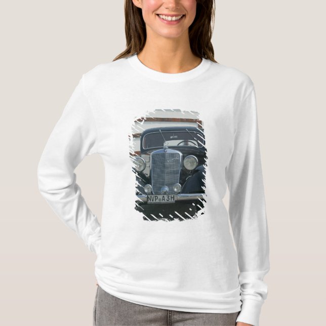 T-shirt Mercedes antique (Devant)