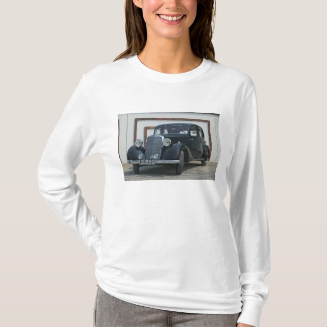 T-shirt mercedes antique 3 (Devant)