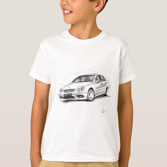 T-shirt Mercedes-Benz C55 AMG (Devant)