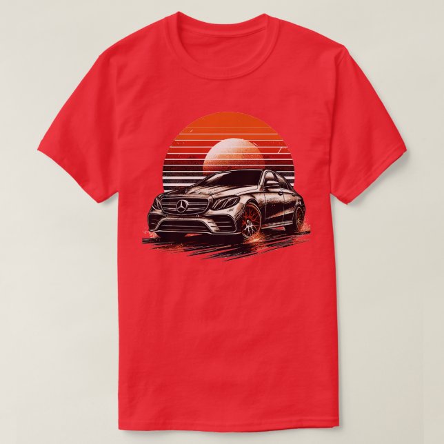 T-shirt Mercedes Benz EClass (Design devant)