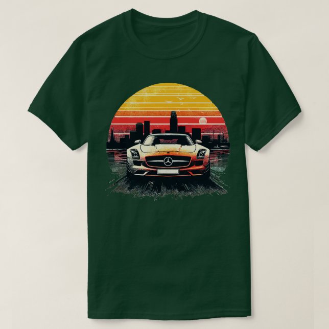 T-shirt Mercedes Benz SLS AMG (Design devant)