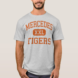 T-shirt Mercedes - tigres - lycée - Mercedes le Texas