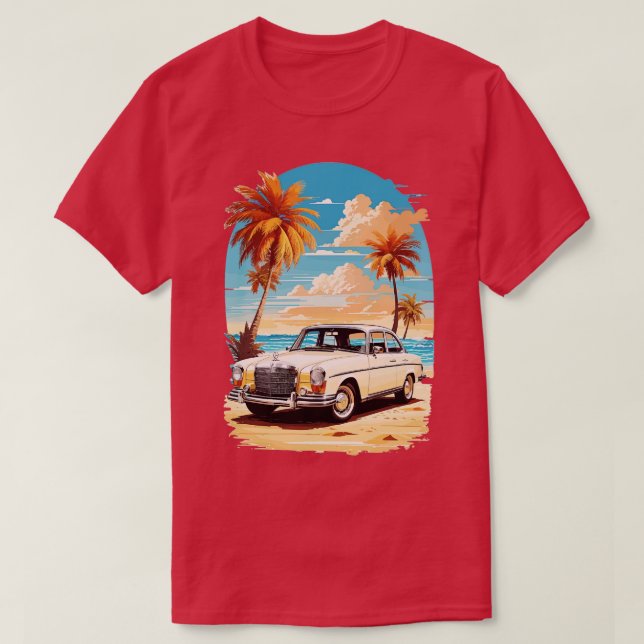 T-shirt MercedesBenz Vintage classique (Design devant)