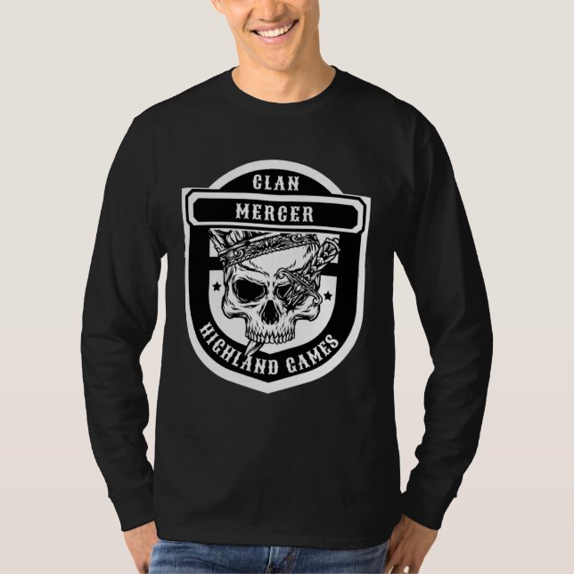 T-shirt Mercer Scottish Clan Games (Devant)