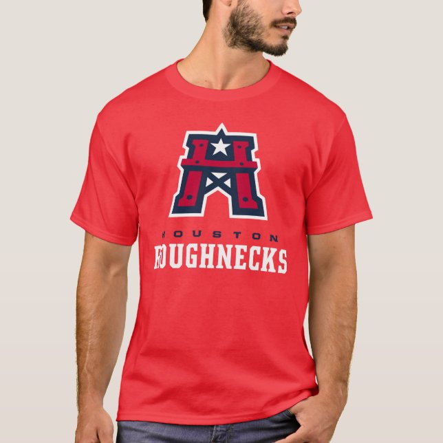 T-shirt Merch Houston Roughnecks (Devant)