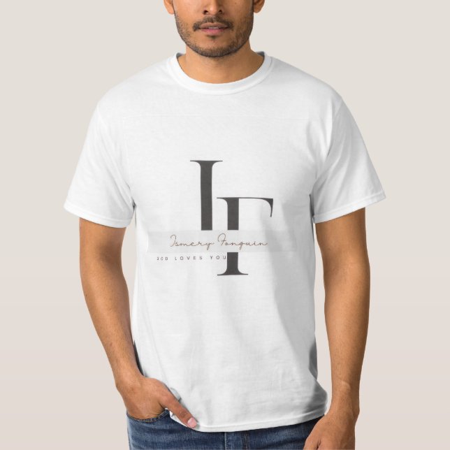 T-shirt merch Ismery Fonguin pour hommes (Devant)