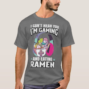 T-shirt Merch Ramen pour Gamersjapanese Noodlesramen Anime
