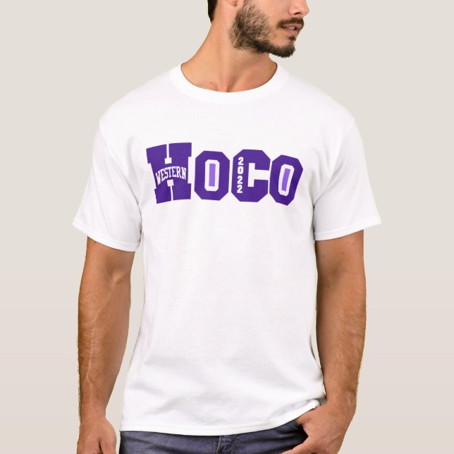 T-shirt Merch Western Hoco 2022  (Devant)