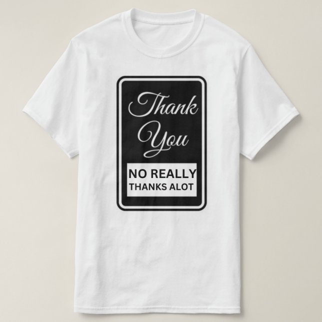 T-shirt Merci (Design devant)