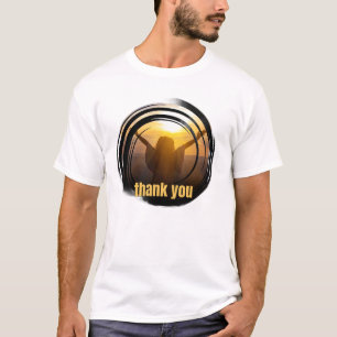 T-shirt Merci – Âme Reconnaissante qui s'Élève