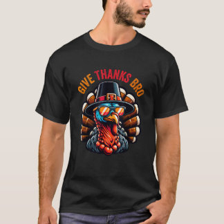 T-shirt Merci Bro Turquie Garçons Enfants Merci Thanksgi