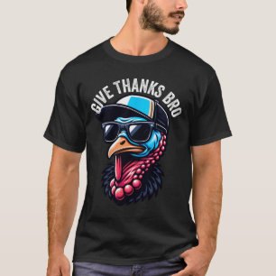 T-shirt Merci Bro Turquie Garçons Enfants Merci Thanksgi