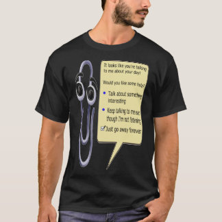 T-shirt Merci Clippy !