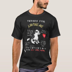 T-shirt Merci De M'Aimer En Me Parlant Pour Les Promenades
