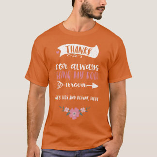 T-shirt Merci de toujours être ma famille de roc