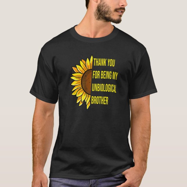 T-shirt Merci De Tournesol Pour Être Mon Brot Non-Biologiq (Devant)