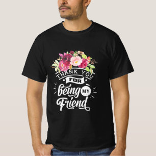 T-shirt Merci D'Être Mes Amis