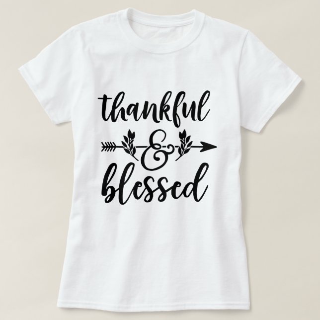 T-shirt Merci et béni (Design devant)