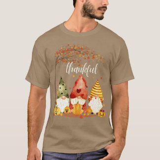 T-shirt Merci Gnome Bonjour Automne Automne Saison Automne
