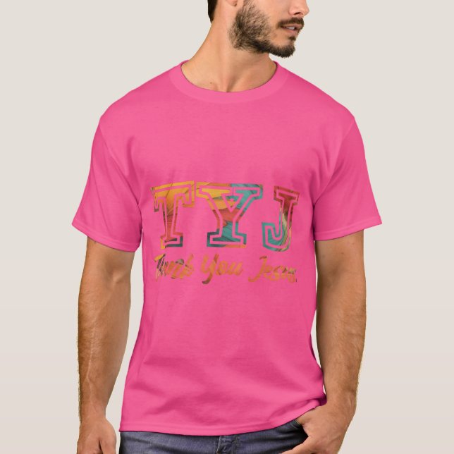 T-shirt Merci Jésus (Devant)