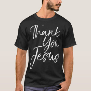 T-shirt Merci Jesus Chemt Amen Vintage Louange Christie