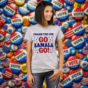 T-shirt Merci Joe Go Kamala Go !