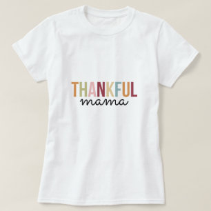 T-shirt Merci Mama Typographie