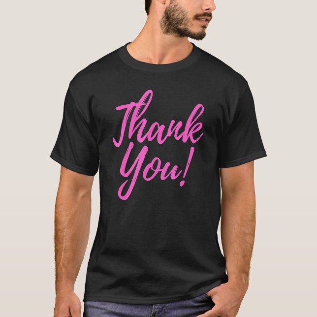 T-shirt Merci Merci Pour Tout Juste Dire Merci (Devant)