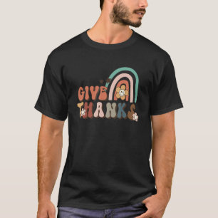 T-shirt Merci Merci Rainbow Donner Merci Tout