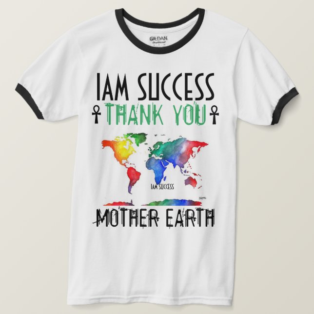 T-SHIRT MERCI MÈRE TERRE (Design devant)