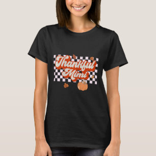 T-shirt Merci Mimi Retro Thanksgiving Fall Matching Fam