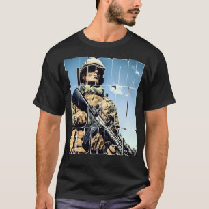 T-shirt Merci Mon Héros Vétéran militaire 6