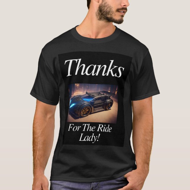 T-shirt Merci pour la dame du Carrousel ! (Devant)