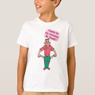 T-shirt Merci pour la récession, M. Powell