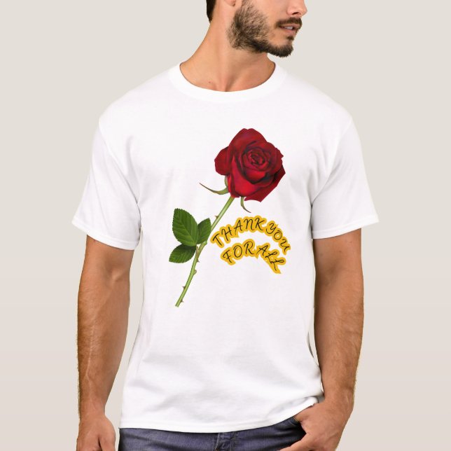 T-SHIRT MERCI POUR TOUS LES MEILLEURS NOUVEAUX (Devant)