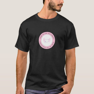 T-shirt Merci pour votre soutien
