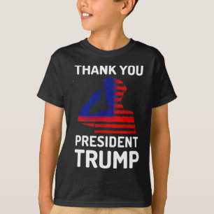 T-shirt Merci Président Trump