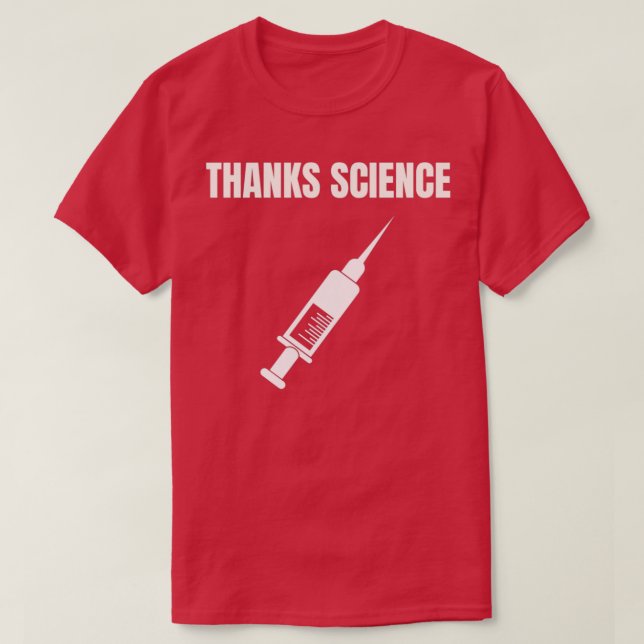 T-shirt Merci Science 2 (Design devant)