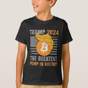 T-shirt Merci Trump 2024 Plus grande pompe dans l'histoire