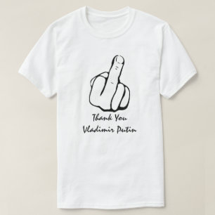 T-shirt Merci Vladimir Vladimirovitch Poutine