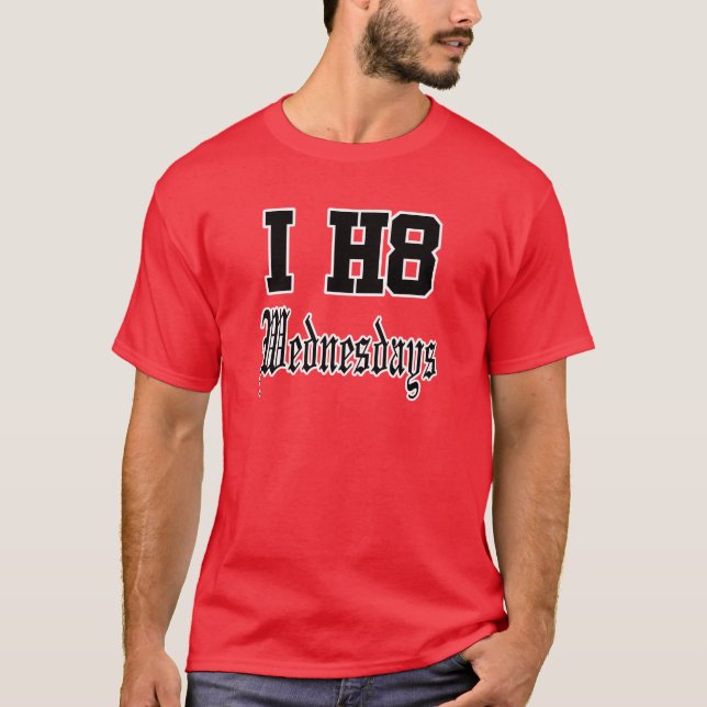 T-shirt mercredi (Devant)