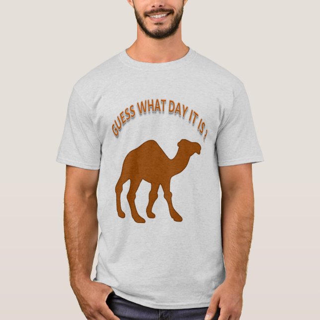 T-shirt Mercredi, devine quel jour nous sommes ? (Devant)