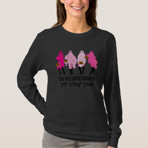 T-shirt Mercredi Nous Portons Des Filles Roses Filles Fant