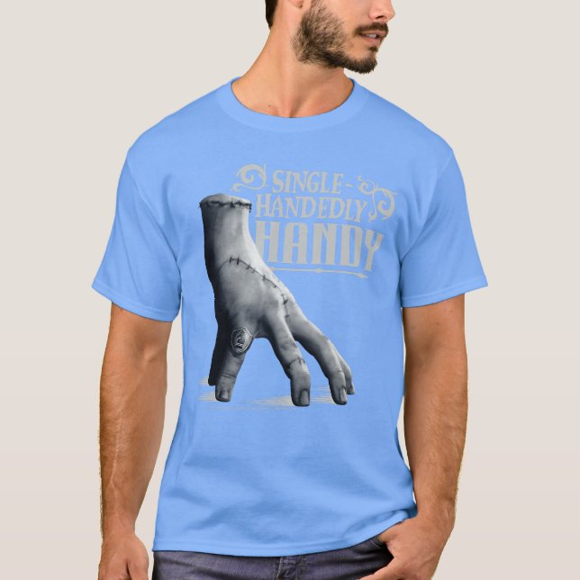 T-shirt Mercredi Saison 2 garçon pratique à une main (Devant)