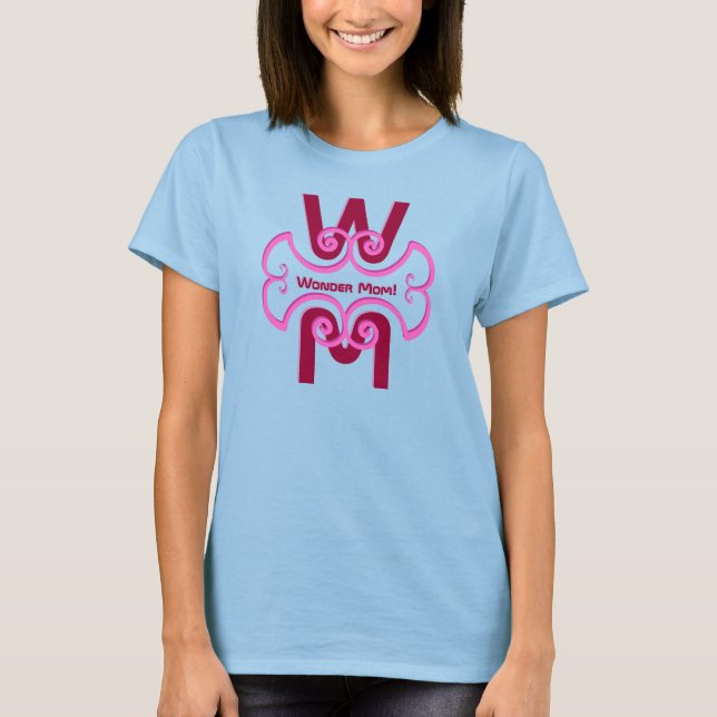 T-shirt Merde maman ! (Devant)