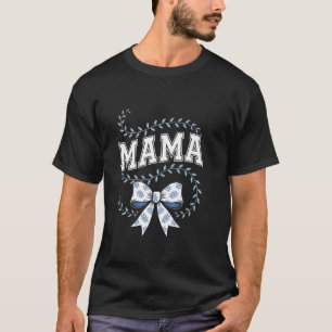 T-shirt Mère à l'esthétique florale de toile inspirée de l